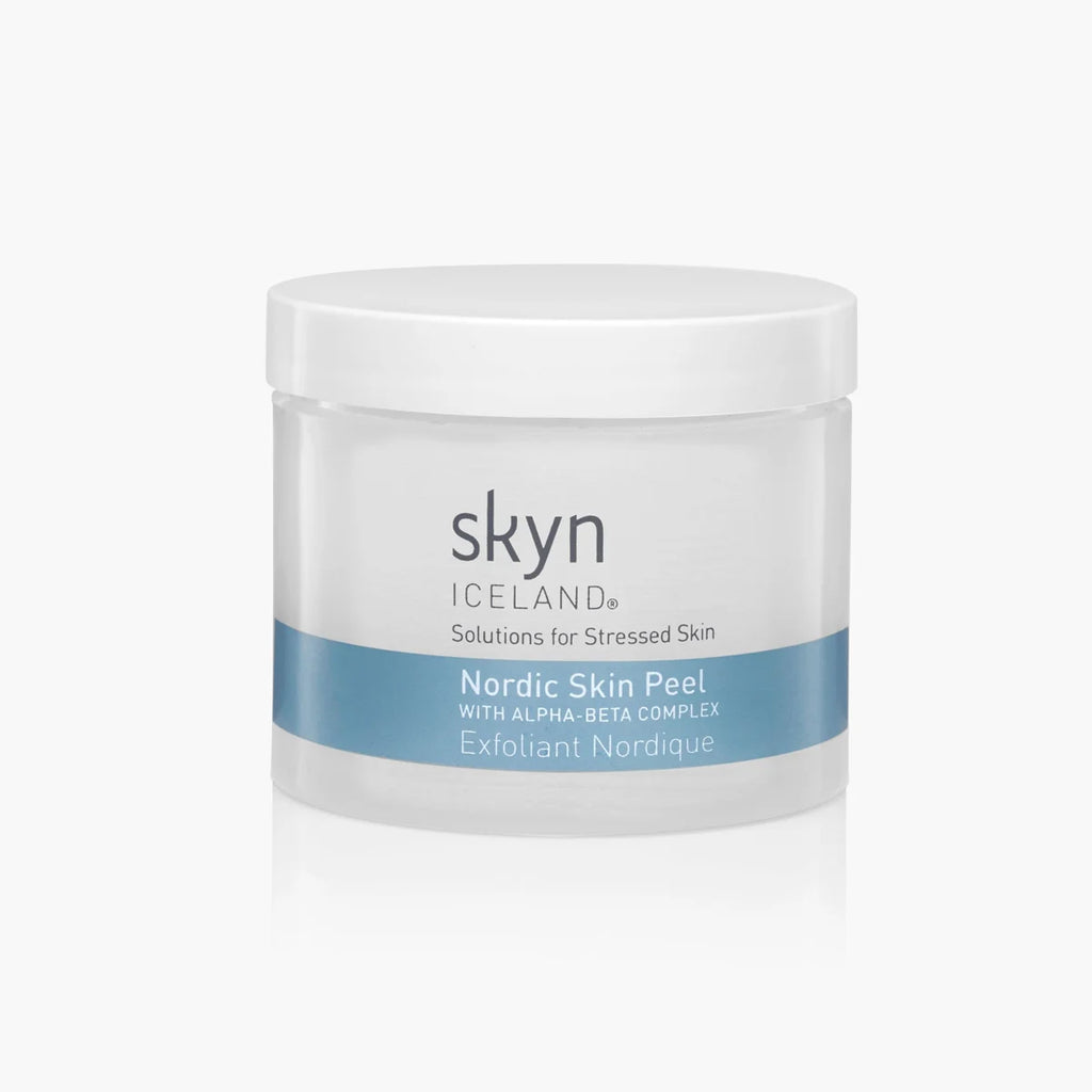 Nordic Skin Peel - Exfoliating peel treatment with a powerful blend of AHA and BHA acids, Icelandic glacial water, and antioxidants to brighten, smooth, and renew the skin’s texture for a radiant complexion - Skyn Iceland