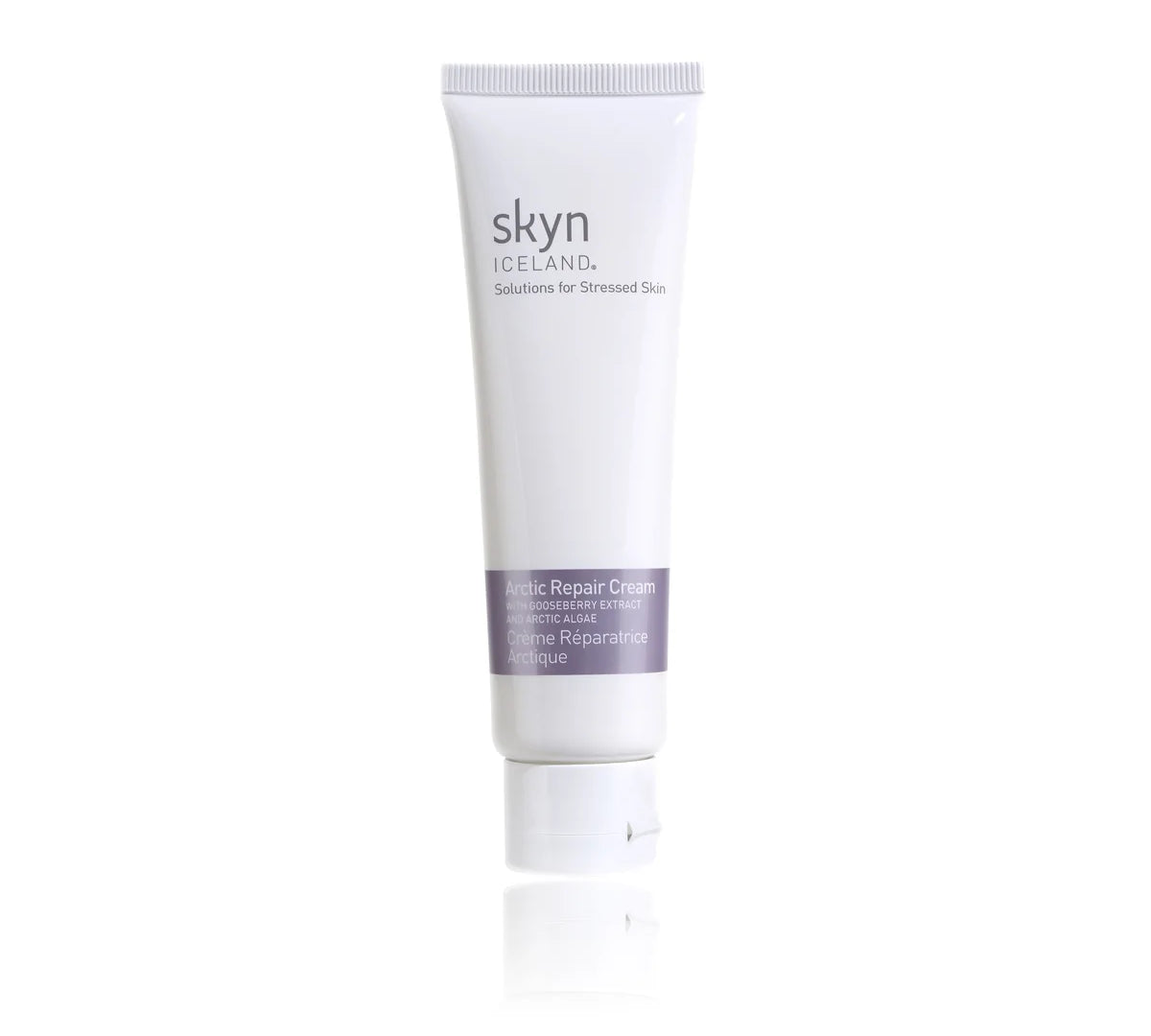 Arctic Repair - Restorative cream formulated with Icelandic glacial water, peptides, and powerful antioxidants to deeply hydrate and repair dry, damaged skin, promoting a smoother, more resilient complexion - Skyn Iceland