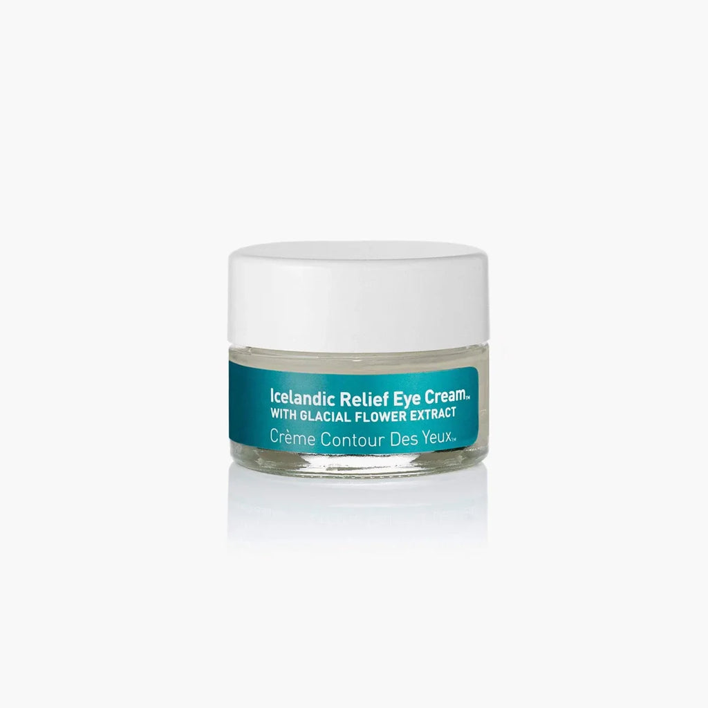 Icelandic Relief Eye Cream - Soothing eye cream formulated with Icelandic glacial water, peptides, and antioxidants to reduce puffiness, dark circles, and fine lines, leaving the under-eye area refreshed and rejuvenated - Skyn Iceland